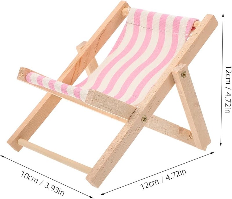 Unique Beach Chair Shape Phone Holder Desk Stand For Mobile Phone - Image 2
